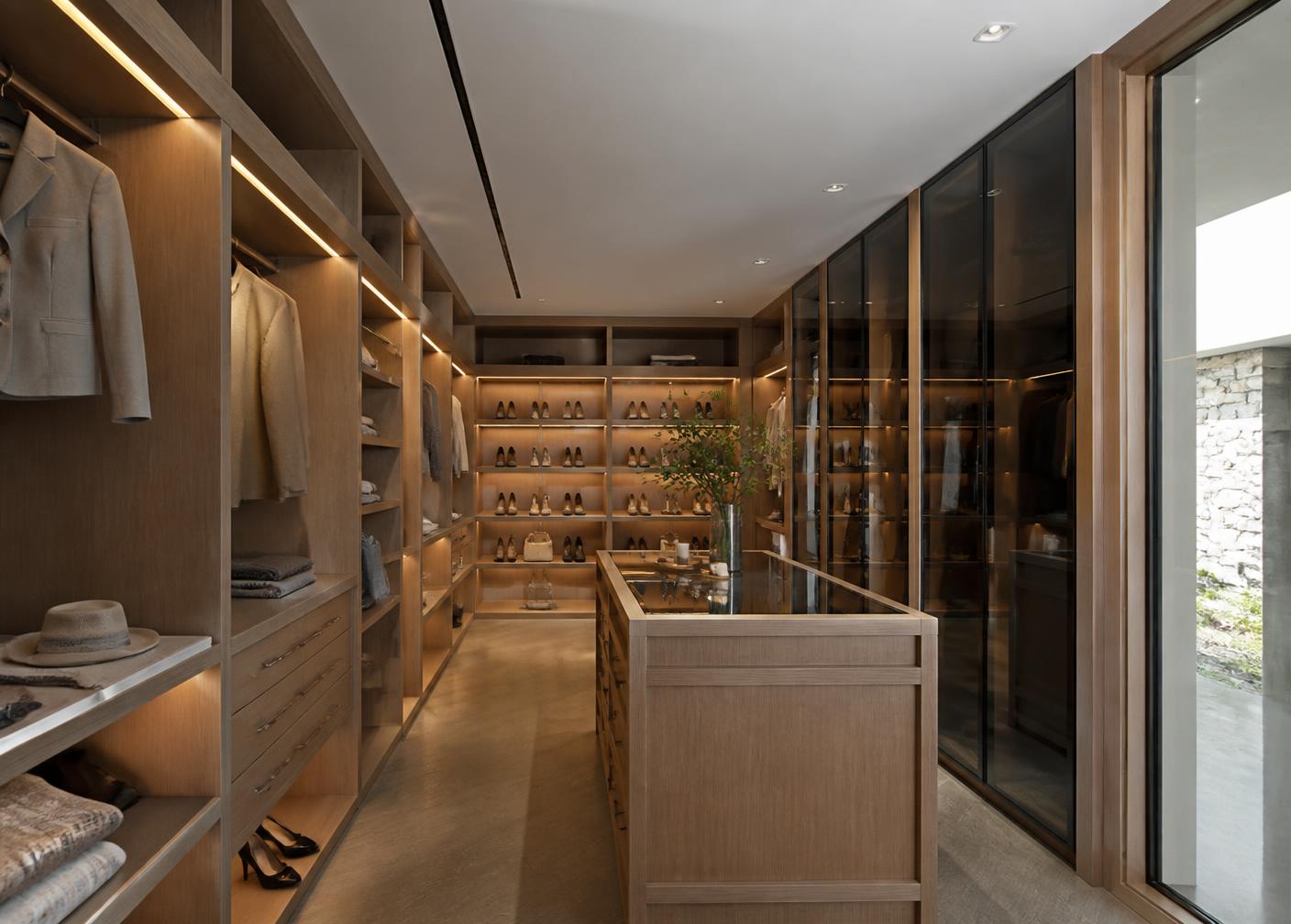 Walk-in wardrobe joinery — reference image pending project photography